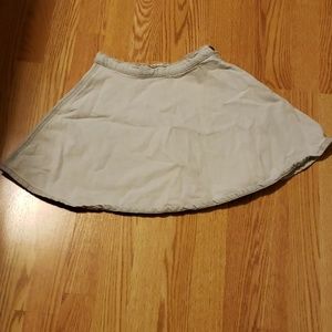 American apparel denim skater skirt
